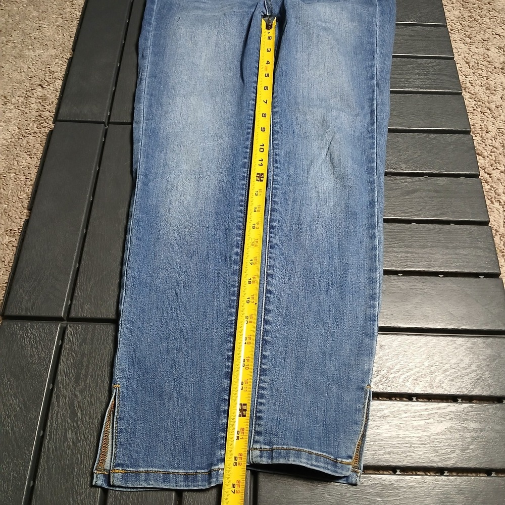 Judy Blue Los Angeles Boot Cut Jeans Womens Sz 7/28 Skinny Custom Denim JB149 - Picture 7 of 13